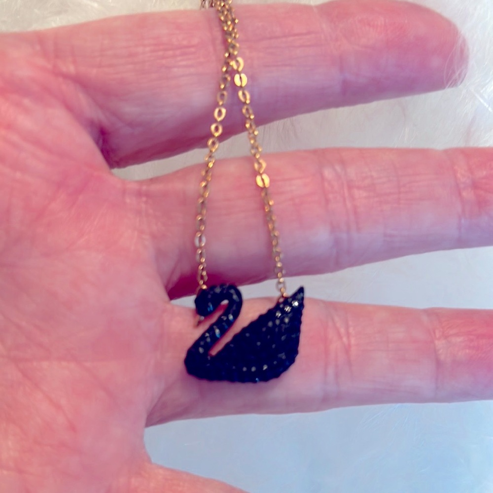 Swarovski Swan Necklace